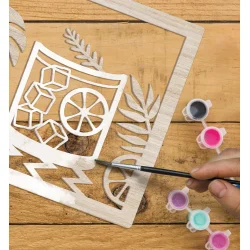 Wooden Art Craft Kit - Gin &amp; Tonic
