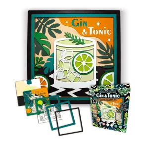 Wooden Art Craft Kit - Gin & Tonic
