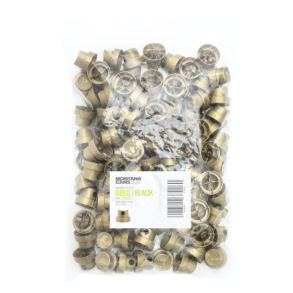 Dyse Fat Gold/Blk, 100-stk