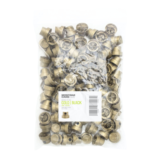 Dyse Fat Gold/Blk, 100-stk