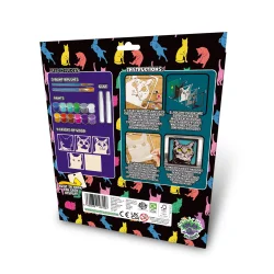 Wooden Art Craft Kit - Grey Cat