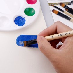 Artist Brushes Penselst 6-Pak - Natur, Oval