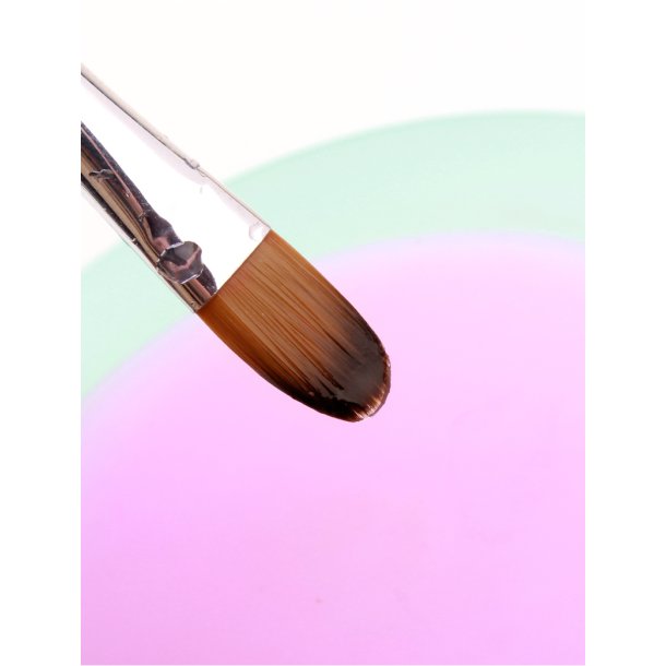 Artist Brush Langskaftet Penselst 9-Pak - Sort, Oval