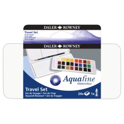 Aquafine Watercolor Travel-Set - 24-Pak