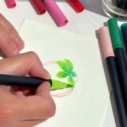 Roholt Studio, 120 Dobbeltendede Vandbaserede Brushpens