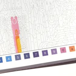 Disney Paint-by-Number - Natur &amp; Vinter - 36 stk. Akryltusch Pakke