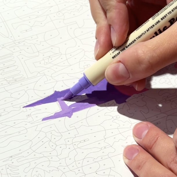  Disney Best of The Great Classics - 36 stk. Akryltusch Pakke