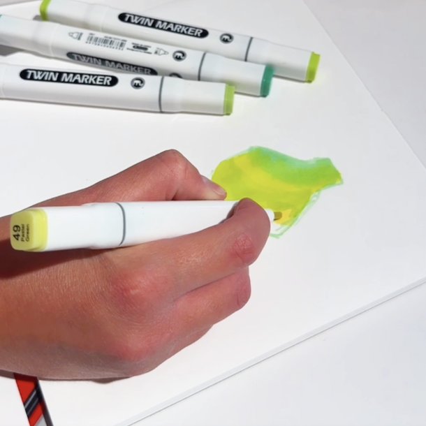 Hahnemhle Layoutblok til Tuscher - 20x20cm