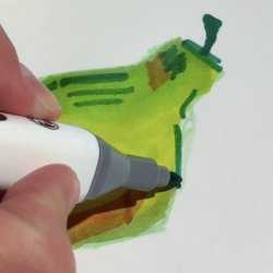 Hahnemhle Layoutblok til Tuscher - 20x20cm