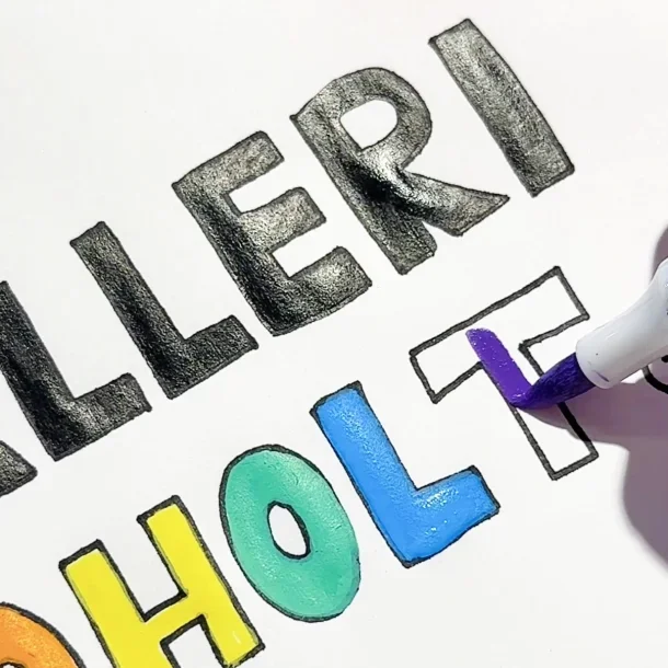 L�se akryltuscher - Roholt Studio