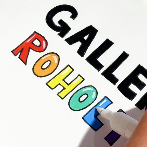 Roholt Studio, 48-stk. Akryl Markers