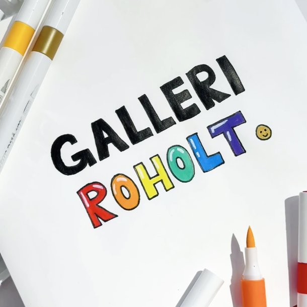 Roholt Studio, 48-stk. Akryl Markers
