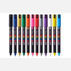 POSCA PC-1MR - Basis st 12-pak