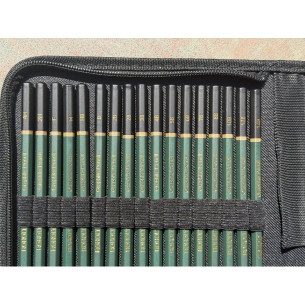 Roholt Studio Sketch Drawing Set - 43 Dele