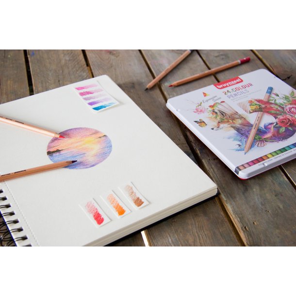 Bruynzeel Expression Farveblyanter 24-pak