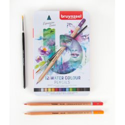 Bruynzeel Expression Akvarelblyanter 12-Pak