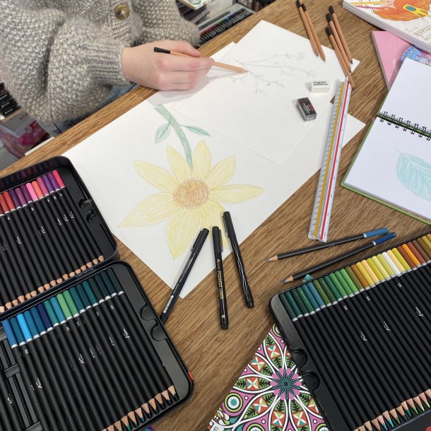 MayArt "Otto" Tegne- &amp; Skitsepapir, 100 Ark