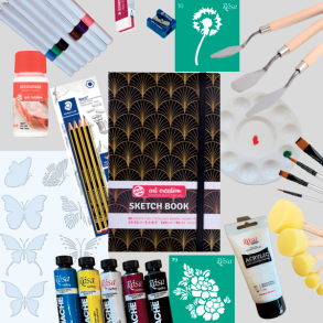 Art Journal Kreapakke Deluxe