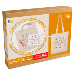 Ecobag - Mal Selv - Ducks 38x42 cm