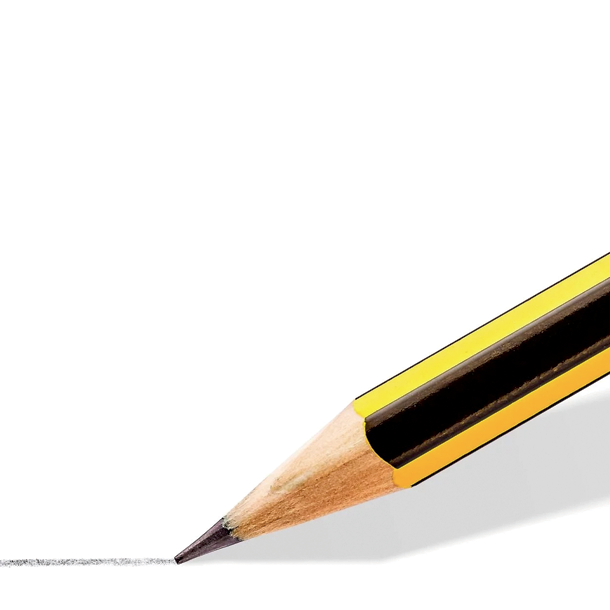 Staedtler Noris Blyanter 2B, HB, 2H - 4-Pak