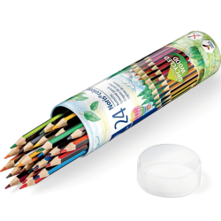 Staedtler Noris Farveblyanter i Metalr�r - 24-Pak