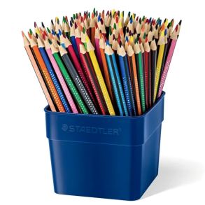 Staedtler Noris Farveblyanter M. Beholder - 144-pak