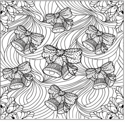 Christmas Escape - Colouring For Mindfulness