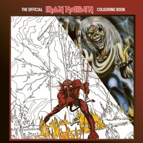 The Official Iron Maiden vol 1 Colouring Book