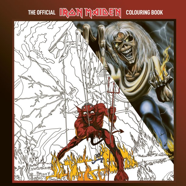 The Official Iron Maiden vol 1 Colouring Book