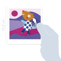 Kreativt St - Safari Stickers