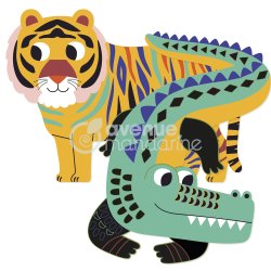 Kreativt St - Skrabekort, Dyr