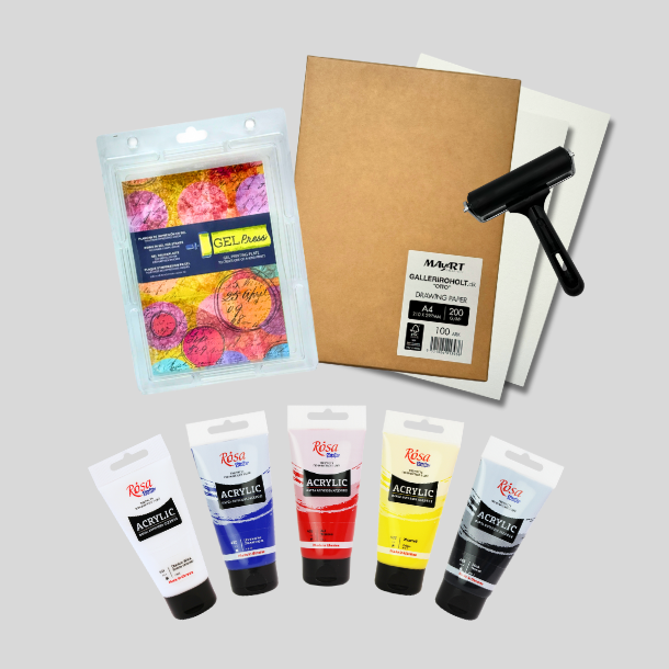 Geletryk Pakke, Rosa Edition A5