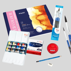 Rosa Basis Akvarel Pakke