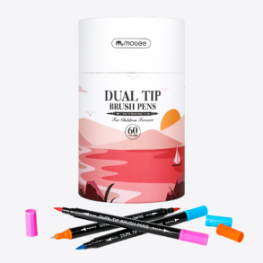 Mobee - 60-Pak Dual Tip Brushpens