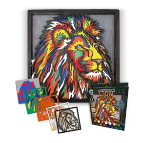 Wooden Art Craft Kit - Lion