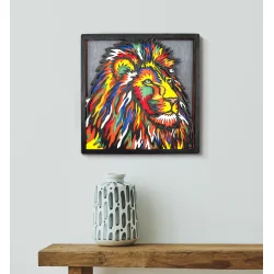 Wooden Art Craft Kit - Lion