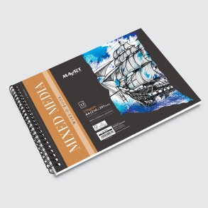 Wire-O Mixed Media Book 250G