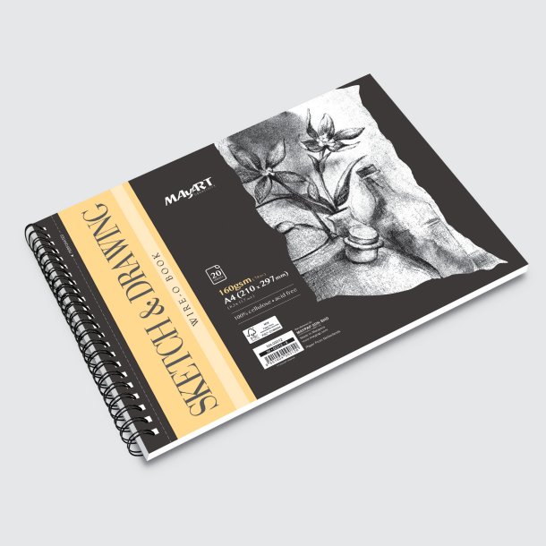 Wire-O Sketch &amp; Drawing Book