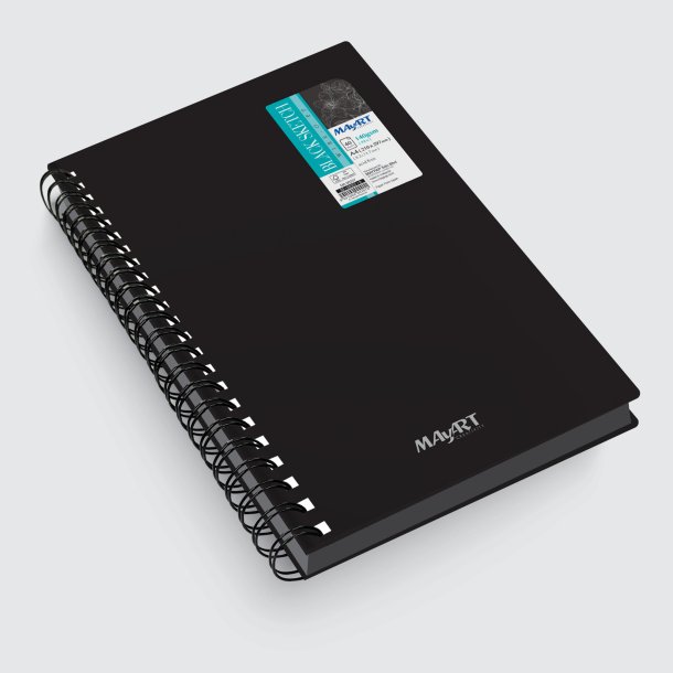 Wire-O Sketchbook med 140g 