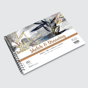 Fabriano Wire-O Sketch Bog, 160G