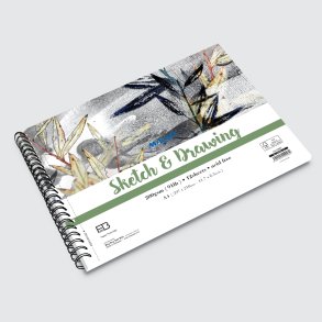 Fabriano Wire-O Sketch Bog, 200G