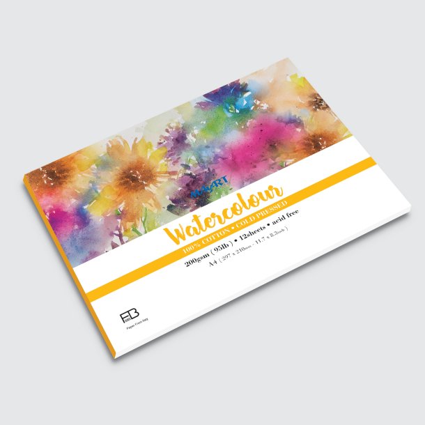 Fabriano Watercolor Paperpad 200G