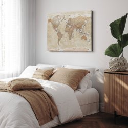 Lrredsprint Verdenskort - Sand