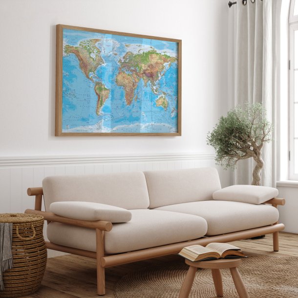 Verdenskort Plakat - Clarity