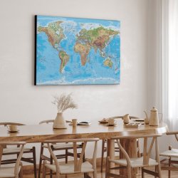 Lrredsprint Verdenskort - Clarity