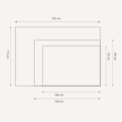 Indrammet Verdenskort - Clarity- Sort ramme