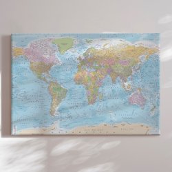 Lrredstryk Verdenskort - Political