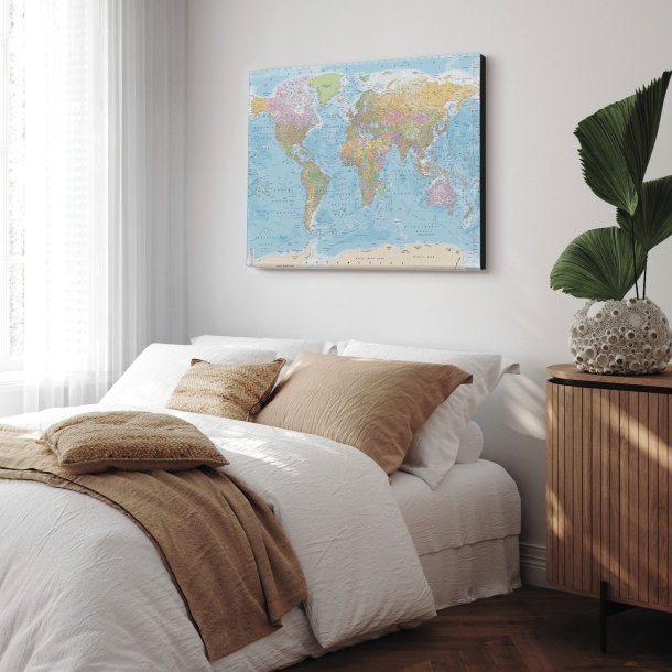 Lrredstryk Verdenskort - Political