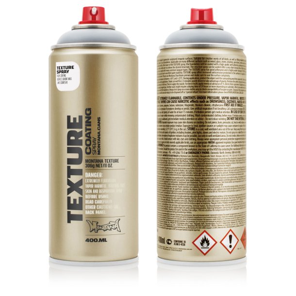 Montana Texture Spraymaling - Grey, 400ml.