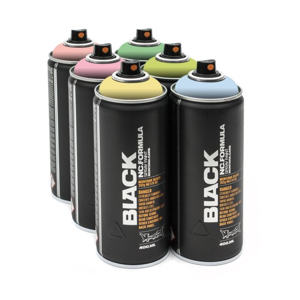 Montana BLACK - Pastel Set